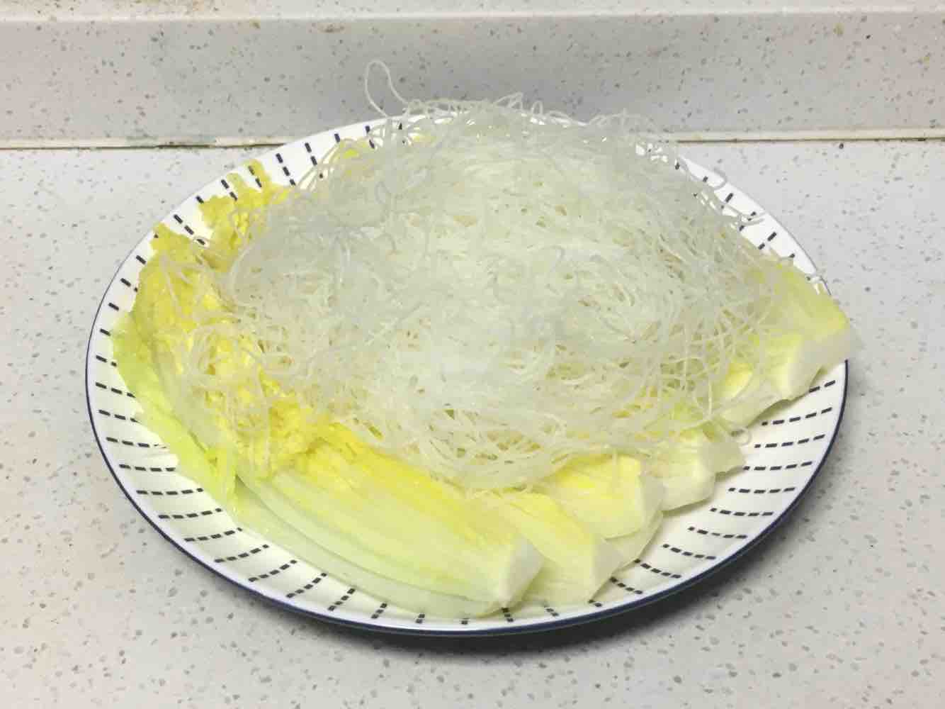 娃娃菜蒸粉絲的做法-家常味蒸菜譜-易網健康養生網 娃娃菜蒸粉絲的做法-家常味蒸菜譜