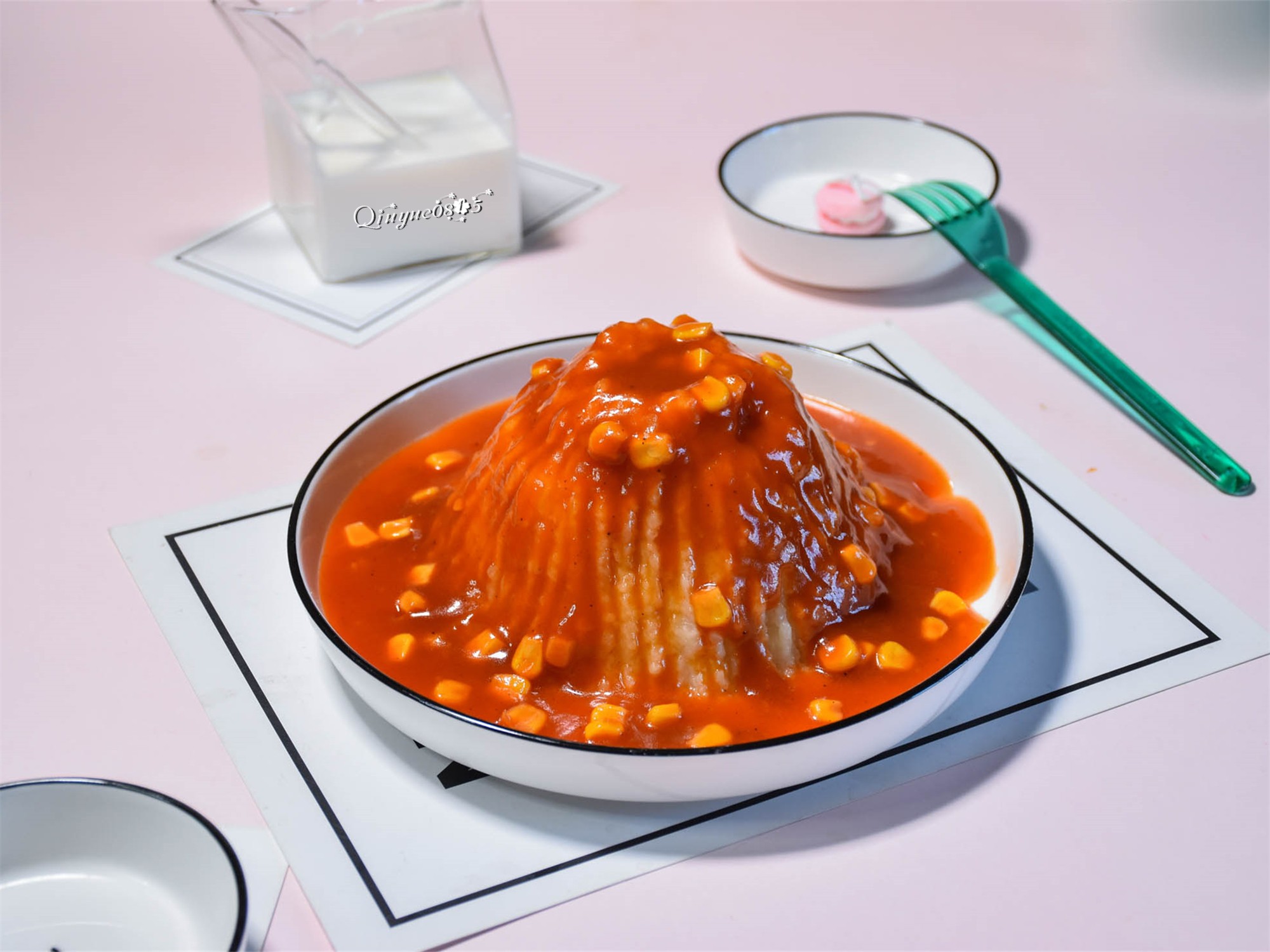 火山土豆泥的做法-酸甜味其它工藝菜譜