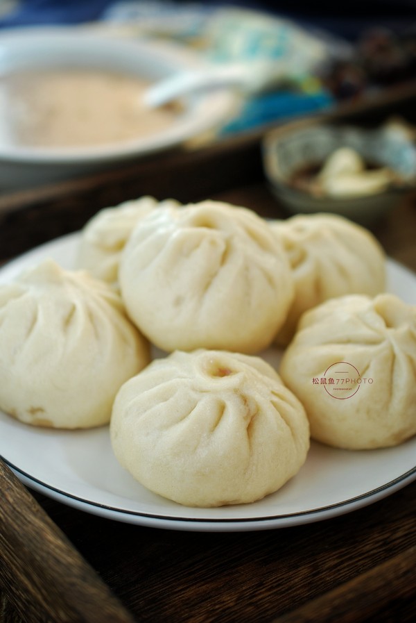 #冬至大如年#包子直接上鍋蒸就錯了，多做這一步包子松軟白嫩不塌皮的做法-家常味蒸菜譜