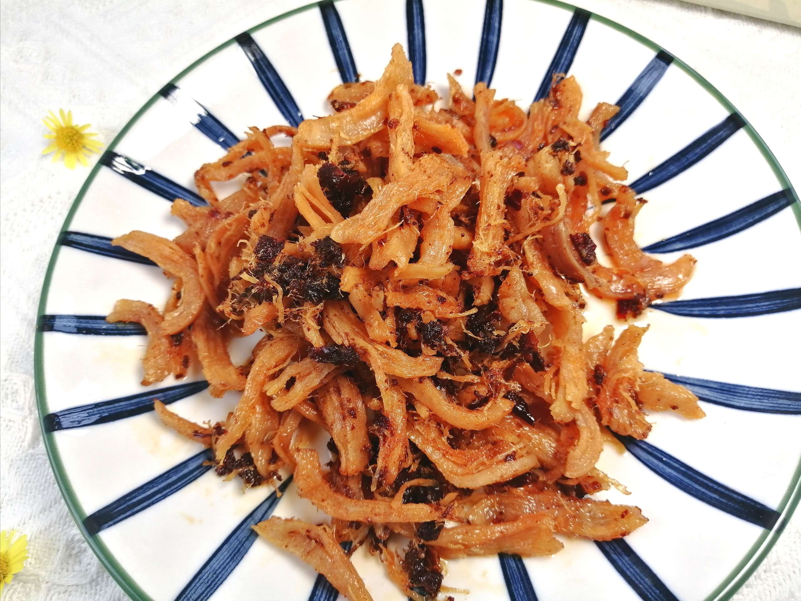 香酥麻辣雞絲的做法-麻辣味炸菜譜