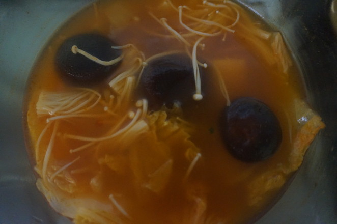 關東煮也可以這樣做，好吃不胖冬日暖暖の番茄素什錦暖鍋的做法-茄汁味煮菜譜