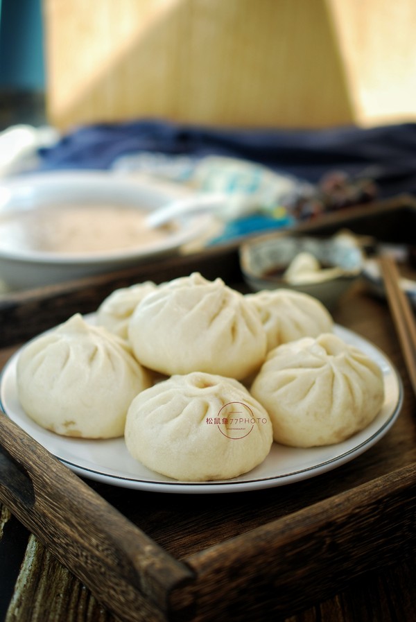 #冬至大如年#包子直接上鍋蒸就錯了，多做這一步包子松軟白嫩不塌皮的做法-家常味蒸菜譜