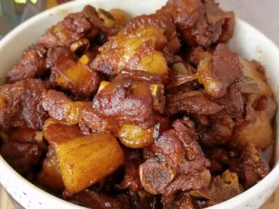 紅燒排骨五花肉的做法-咸鮮味燒菜譜