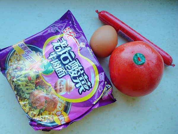 茄汁煎蛋泡面的做法-茄汁味煮菜譜