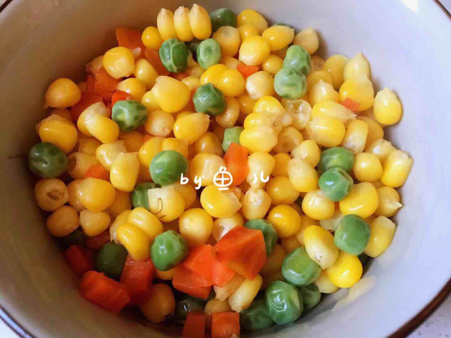 五彩繽紛的做法-甜味炒菜譜