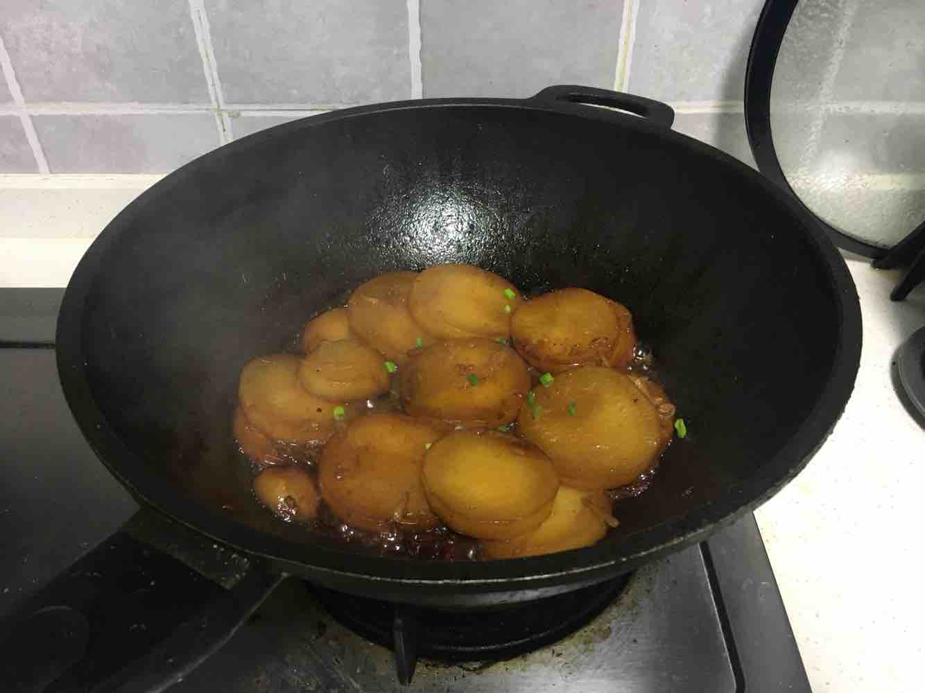 紅燒白蘿卜的做法-家常味炒菜譜