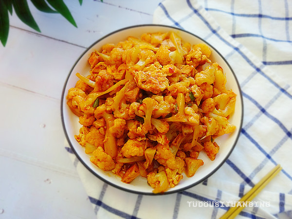 菜花炒雞蛋的做法-其它口味炒菜譜