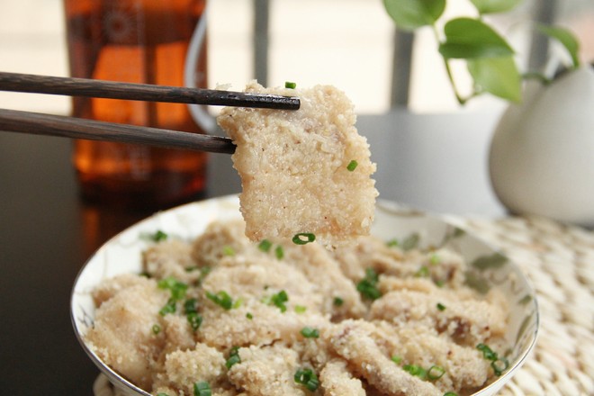 簡單方便的蒸菜安排！粉蒸肉，肥而不膩的做法-咸鮮味蒸菜譜