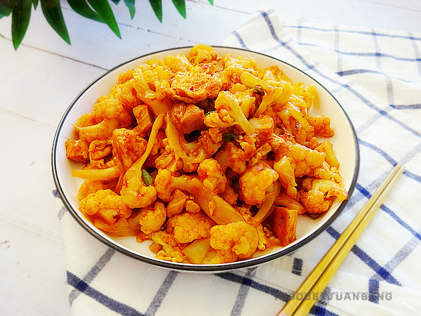 菜花炒雞蛋的做法-其它口味炒菜譜