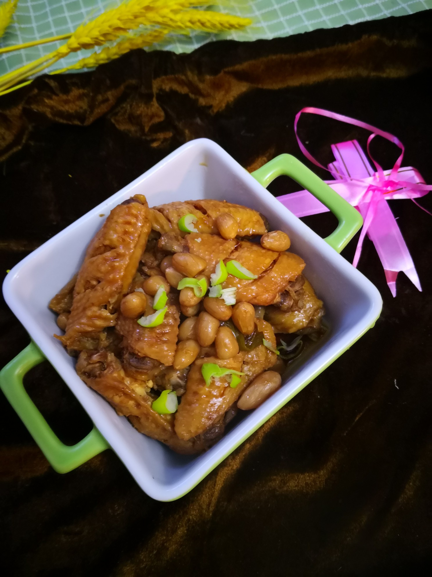 雞翅醬花生米的做法-醬香味醬菜譜