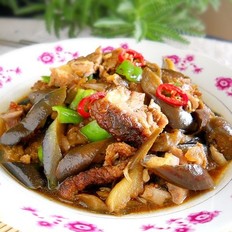 烤鴨燒茄子的做法-家常味燒菜譜