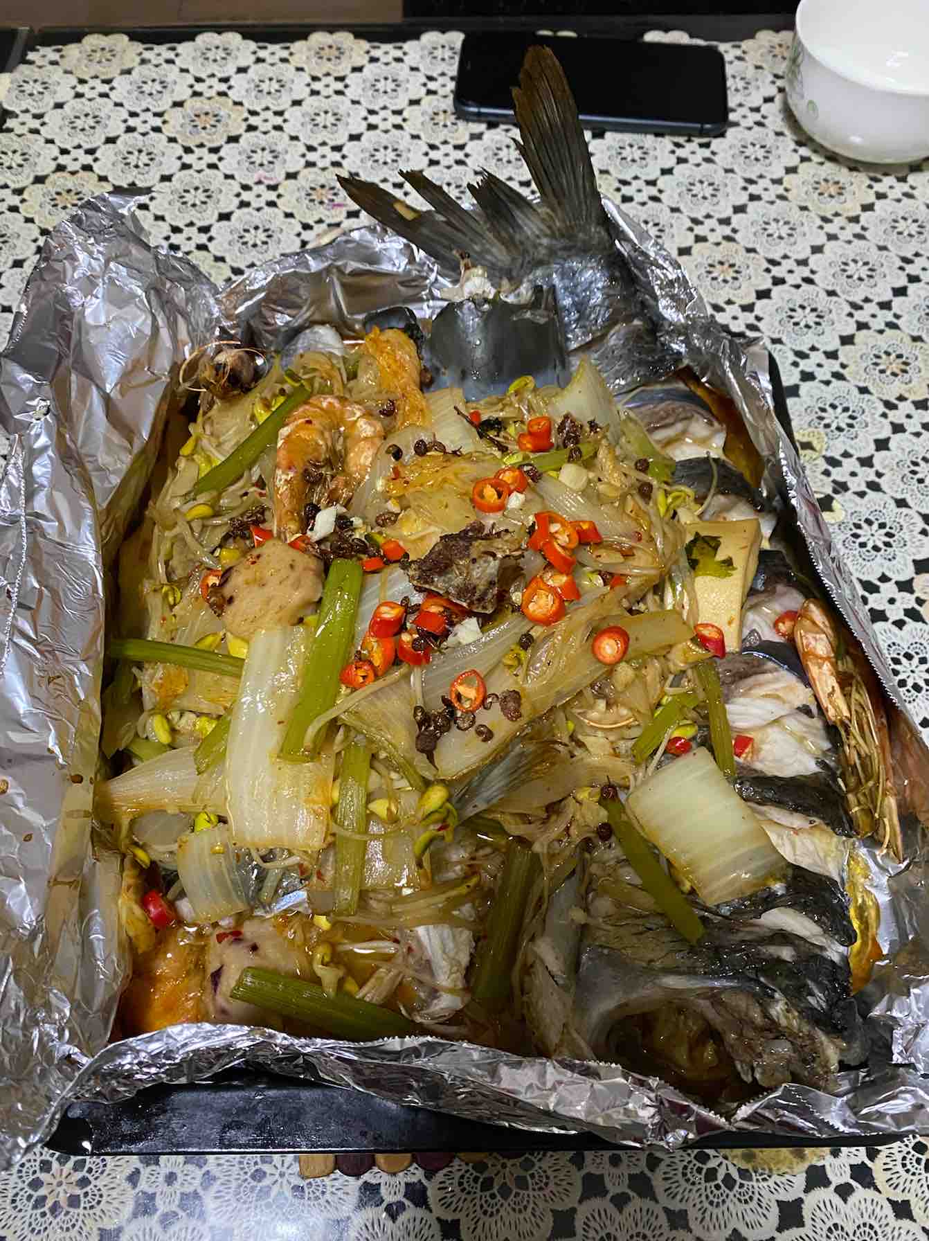 江湖烤魚的做法-香辣味烤菜譜