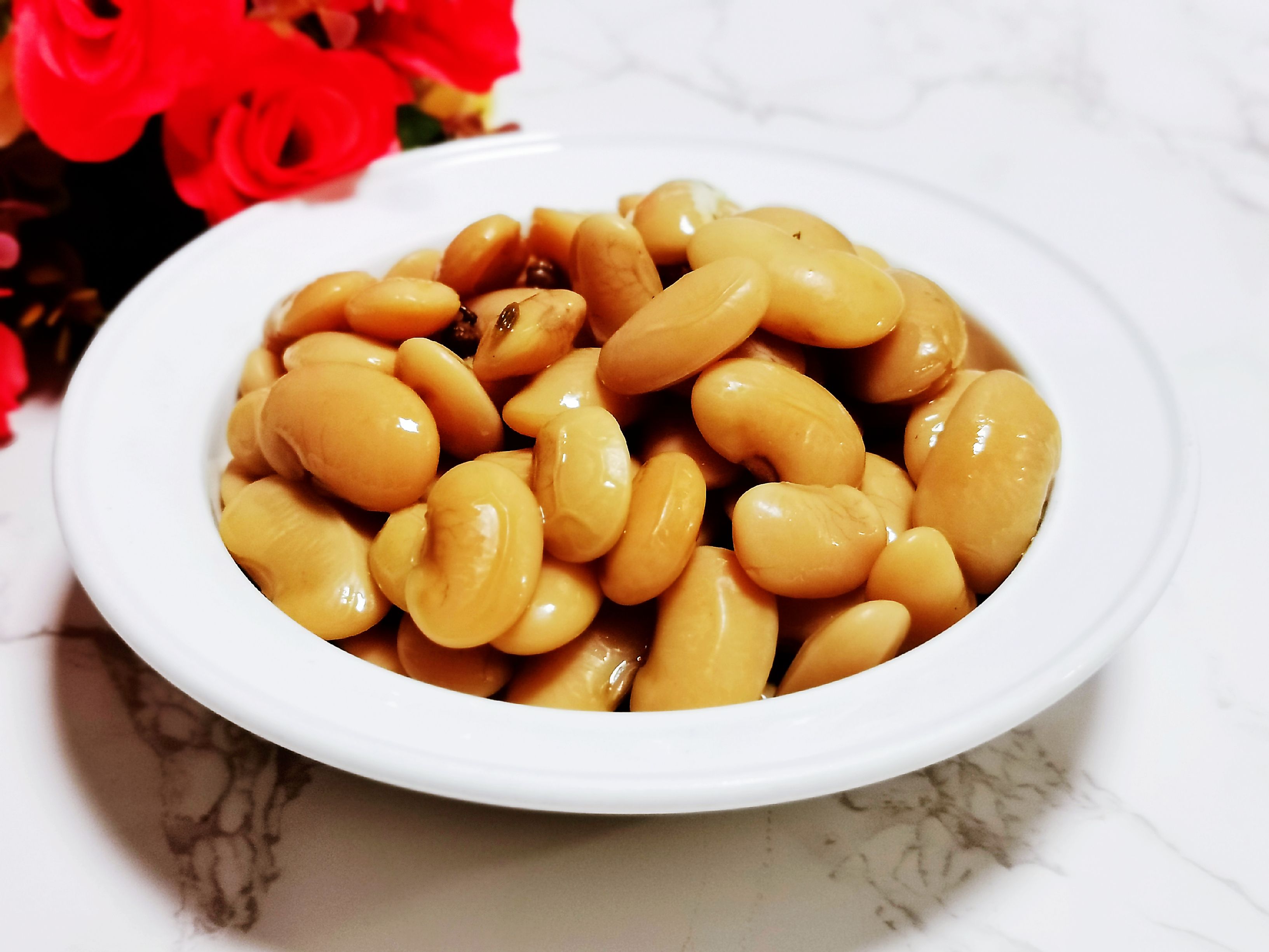 簡單好做又美味的：五香白蕓豆，不要只會做餡了的做法-咸鮮味煮菜譜