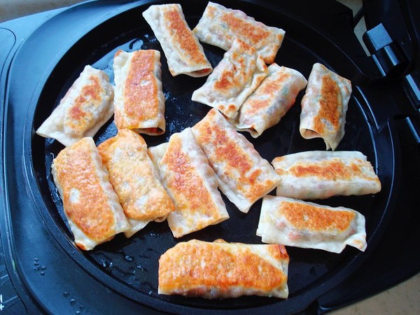 糯米雞肉鍋貼的做法-家常味煎菜譜