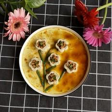 豆腐蒸蛋的做法-咸鮮味蒸菜譜