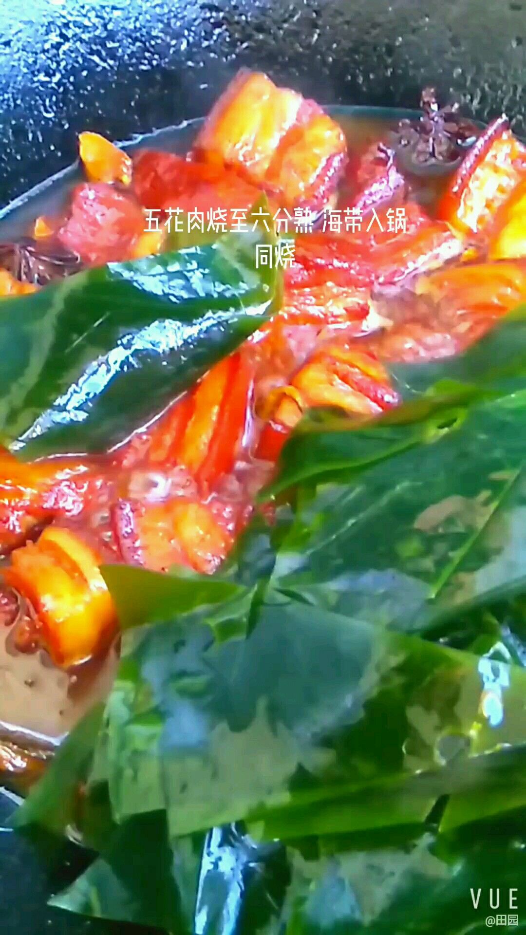 五花肉配海帶 完美的做法-咸鮮味燒菜譜