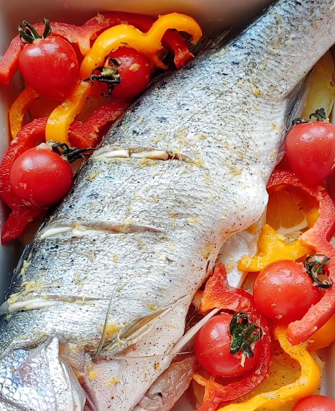 地中海風味烤魚的做法-其它口味烤菜譜
