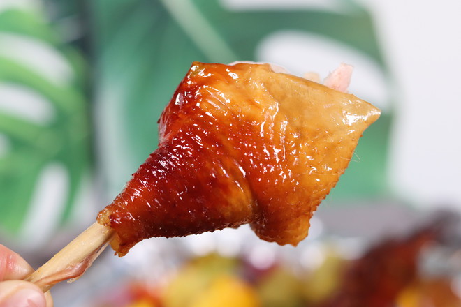 五彩斑斕 脆皮烤雞的做法-其它口味烤菜譜