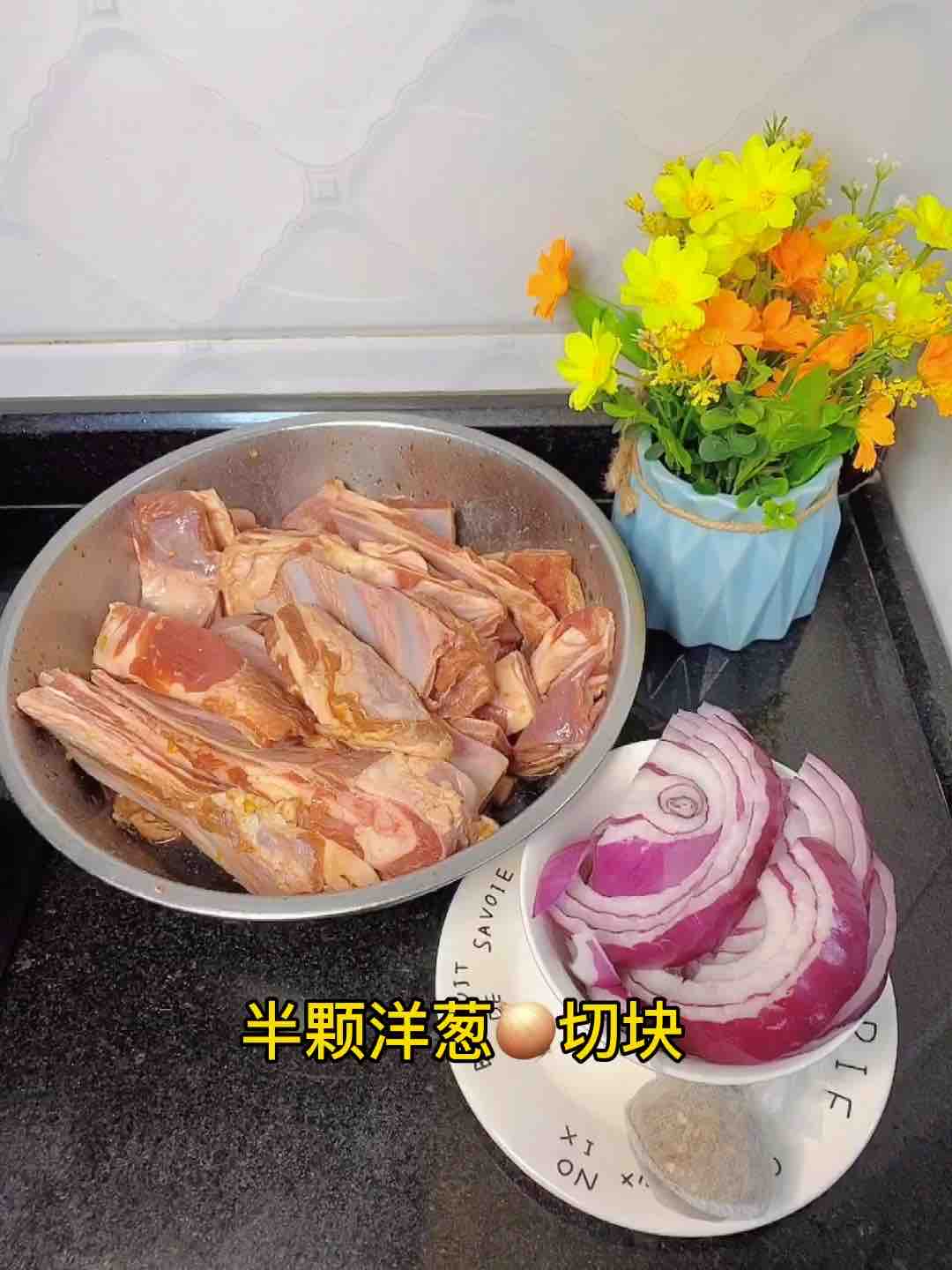 年菜大咖，3斤爆香紅燒的做法-家常味燉菜譜