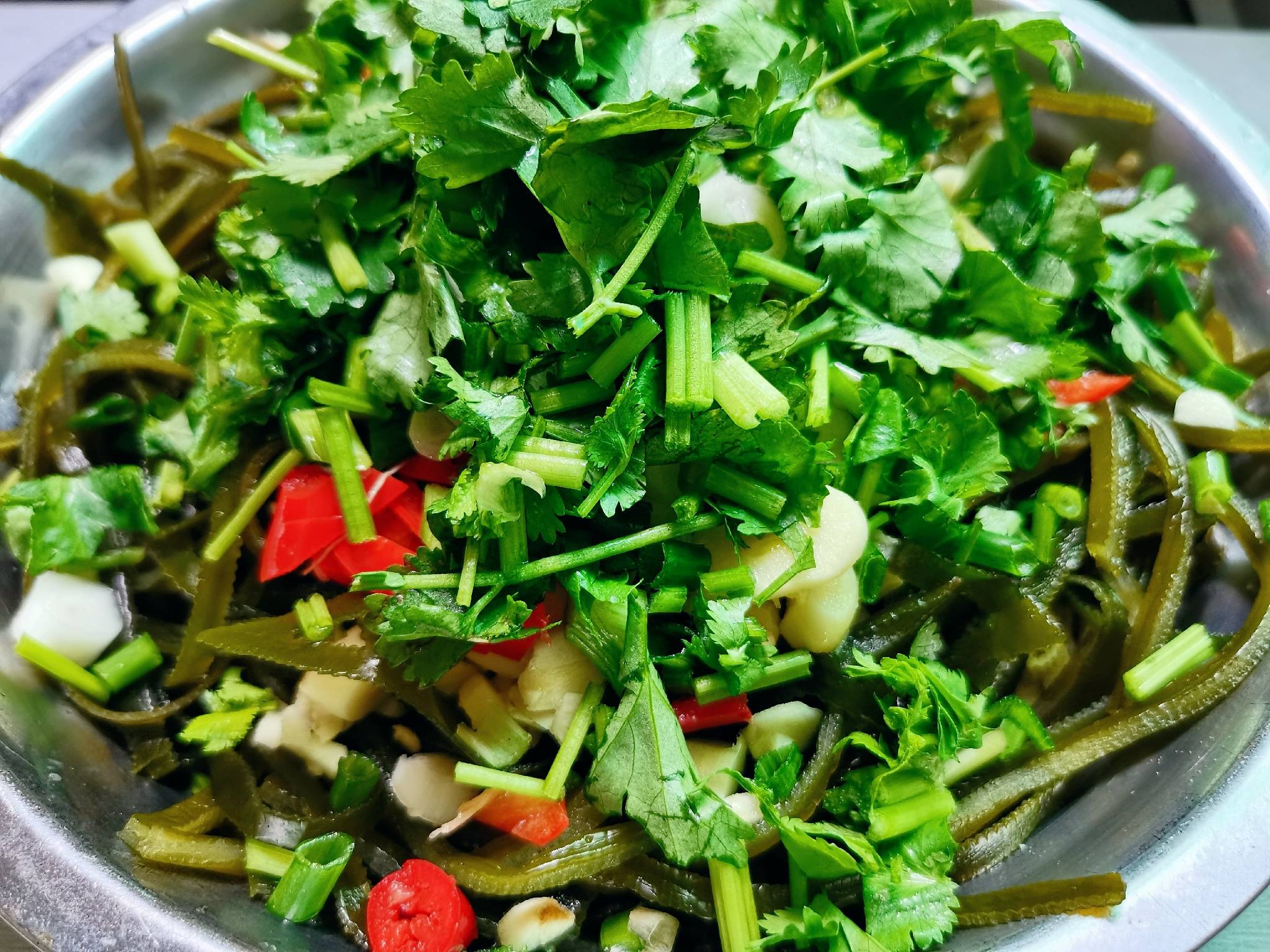 千張拌海帶絲的做法-家常味拌菜譜