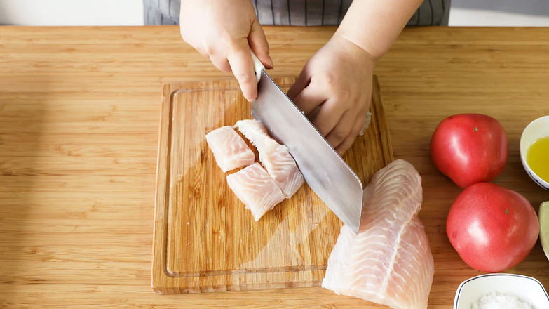 番茄龍利魚的做法-酸甜味煮菜譜