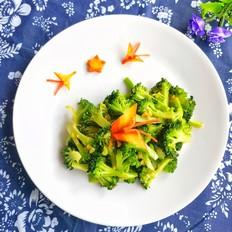 素菜西蘭花的做法-家常味炒菜譜