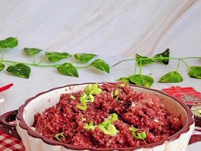 排骨經典好吃的做法，絕不油膩~粉蒸排骨的做法-咸鮮味蒸菜譜