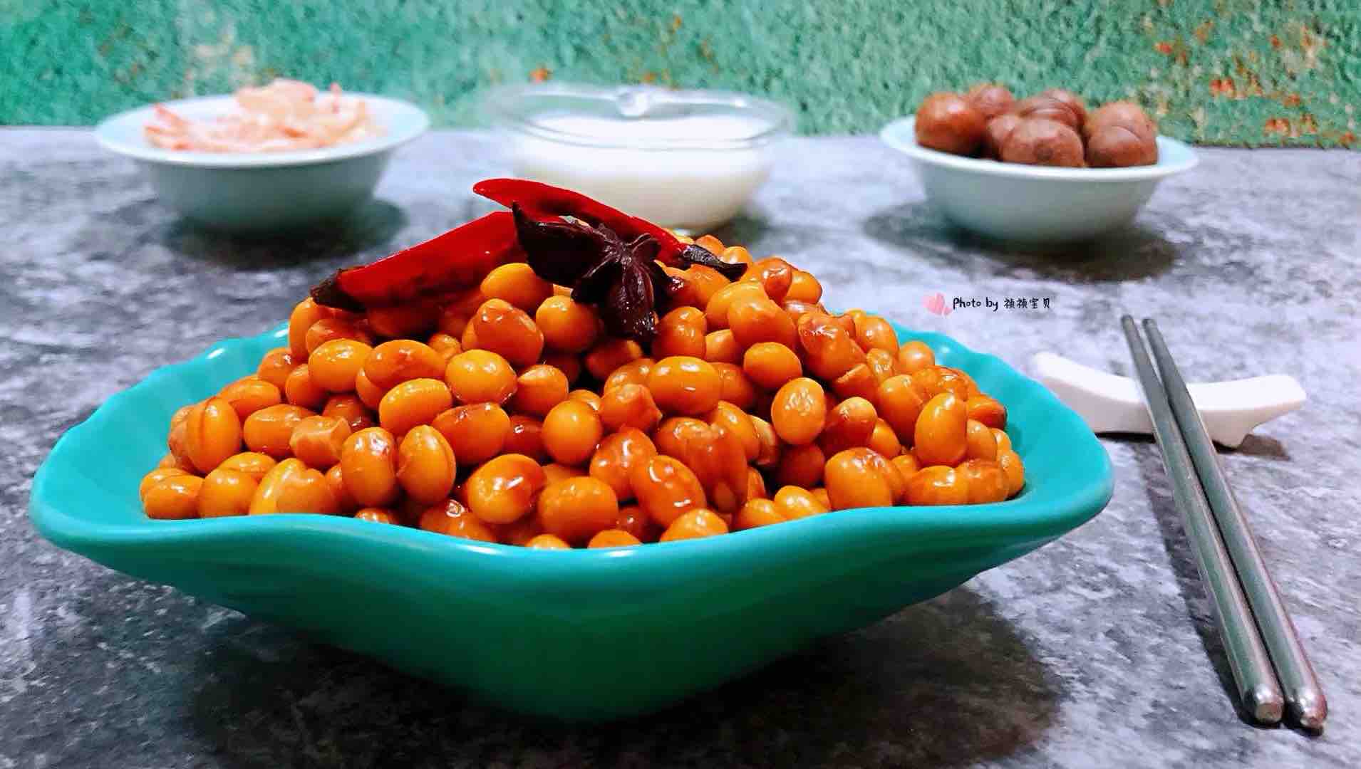 醬黃豆的做法-咸鮮味煮菜譜