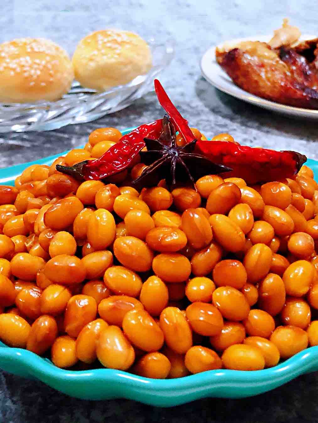 醬黃豆的做法-咸鮮味煮菜譜