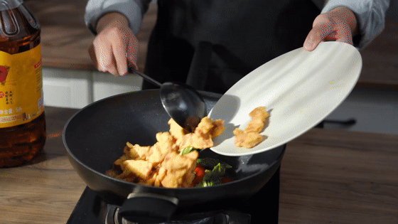 溜肉段的做法-家常味炸菜譜