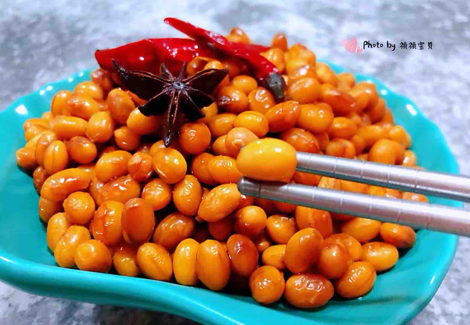 醬黃豆的做法-咸鮮味煮菜譜