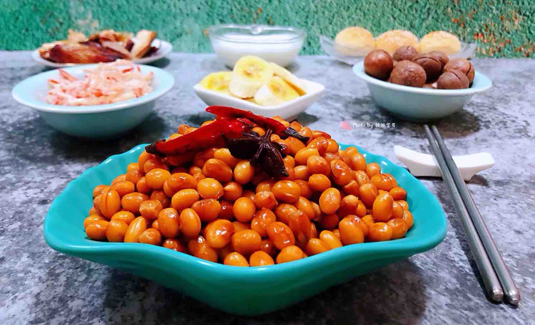 醬黃豆的做法-咸鮮味煮菜譜