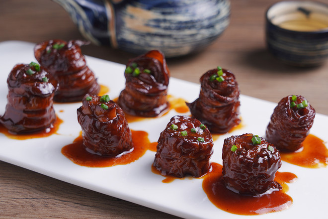 九轉大腸的做法-酸甜味燒菜譜