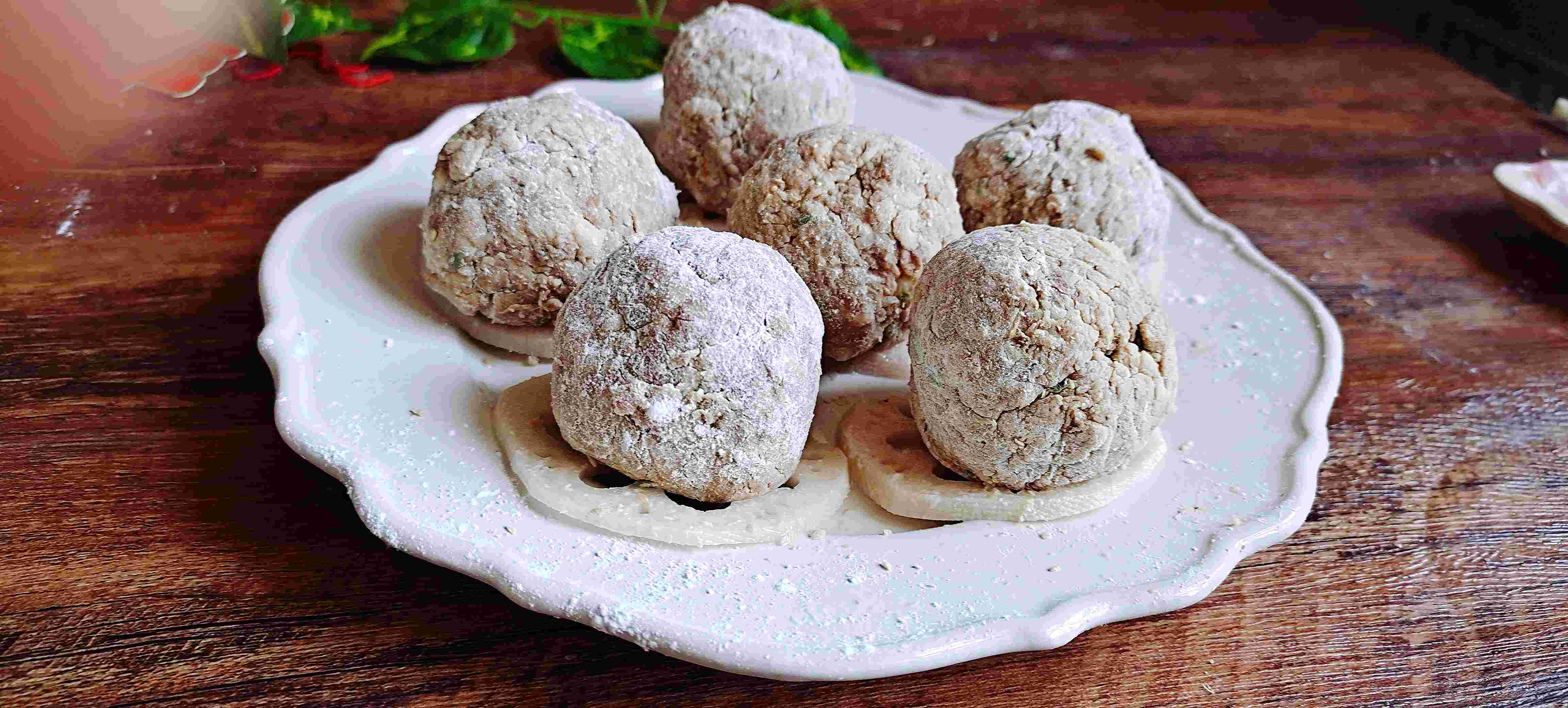 學會花樣肉圓做法，春節餐桌讓你倍有面兒~糖醋鴛鴦蛋的做法-酸甜味蒸菜譜