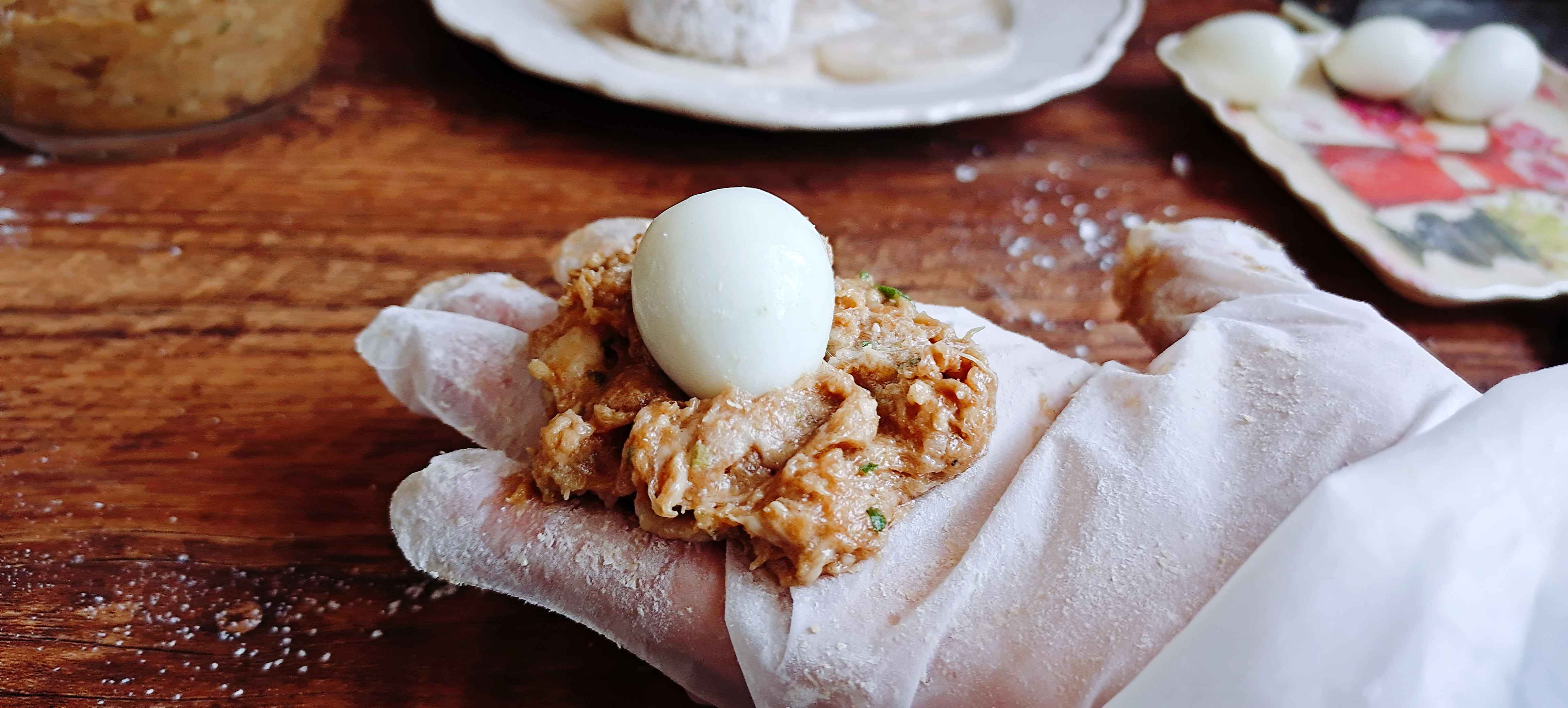 學會花樣肉圓做法，春節餐桌讓你倍有面兒~糖醋鴛鴦蛋的做法-酸甜味蒸菜譜