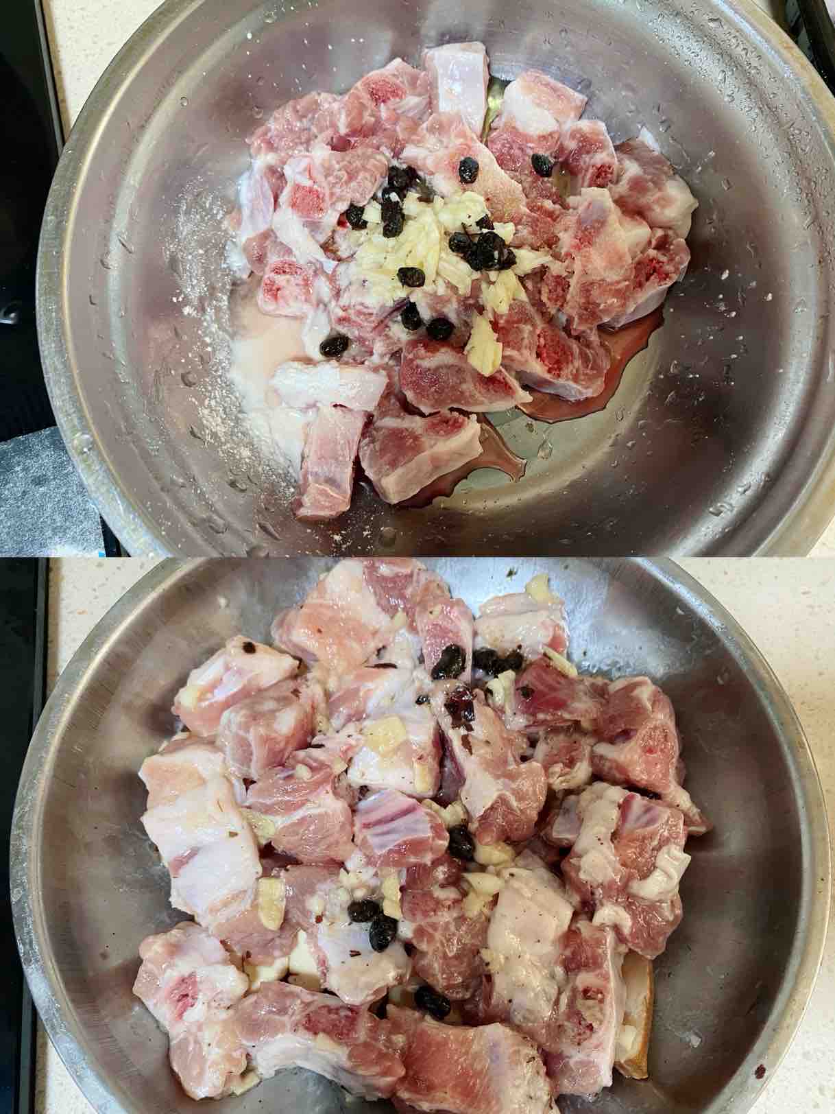 豆干蒜蓉豆豉蒸排骨的做法-家常味蒸菜譜