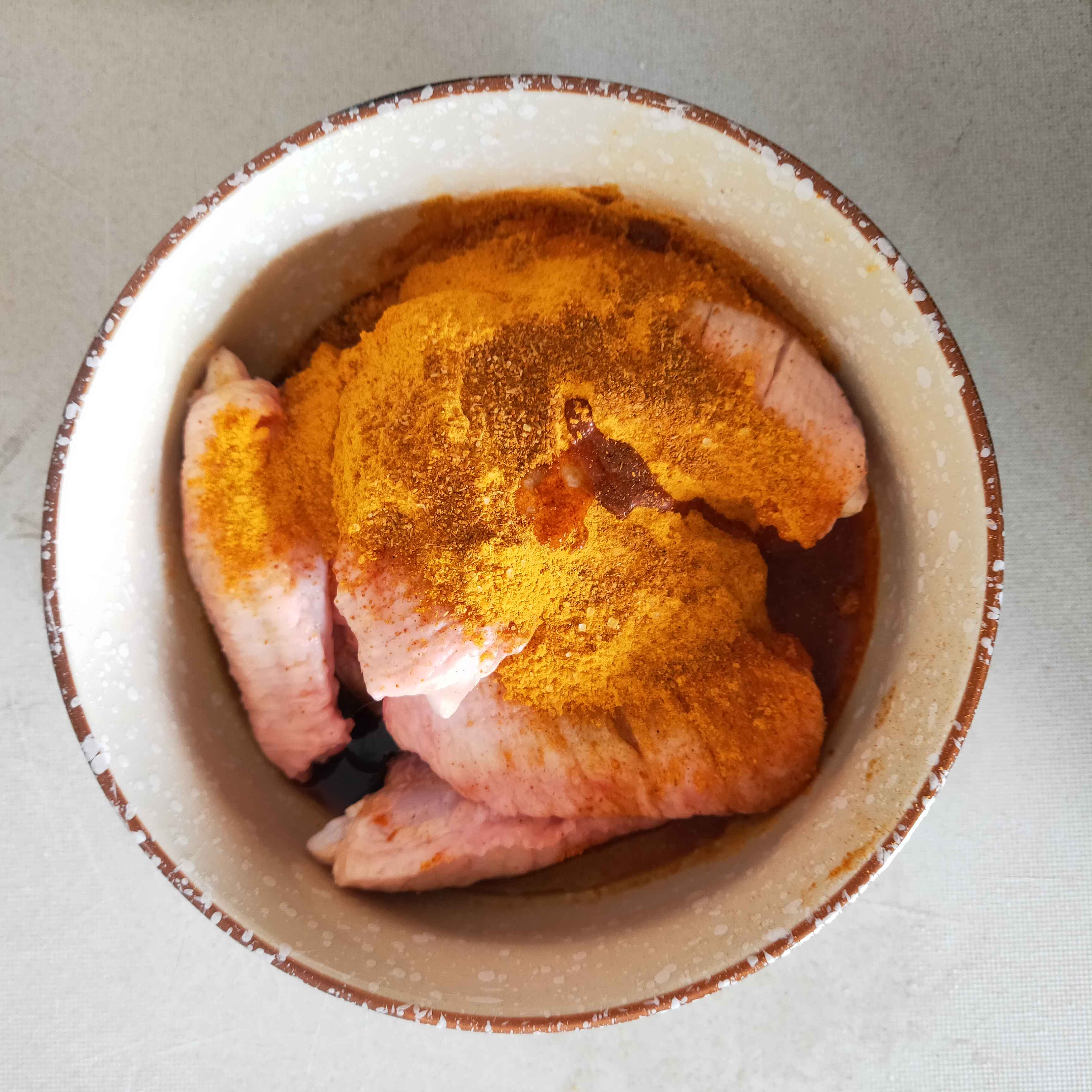 薯片雞翅的做法-家常味烤菜譜