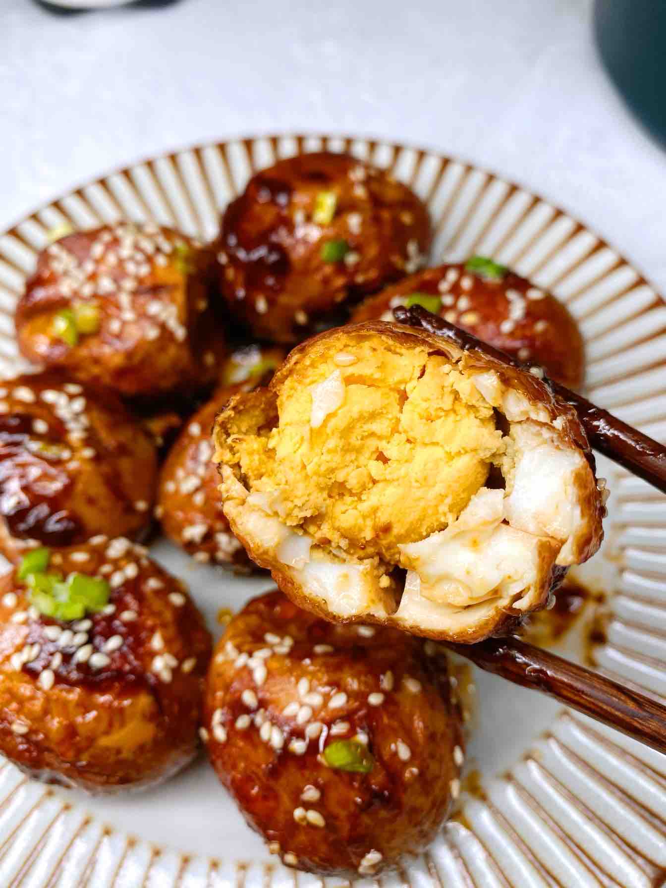 爆汁虎皮雞蛋的做法-家常味煎菜譜