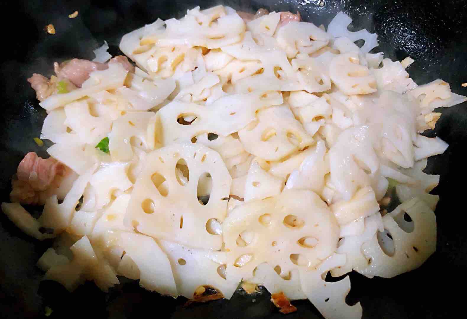 蓮藕炒肉片的做法-咸鮮味炒菜譜