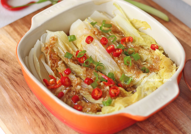 焗烤娃娃菜的做法-家常味烤菜譜