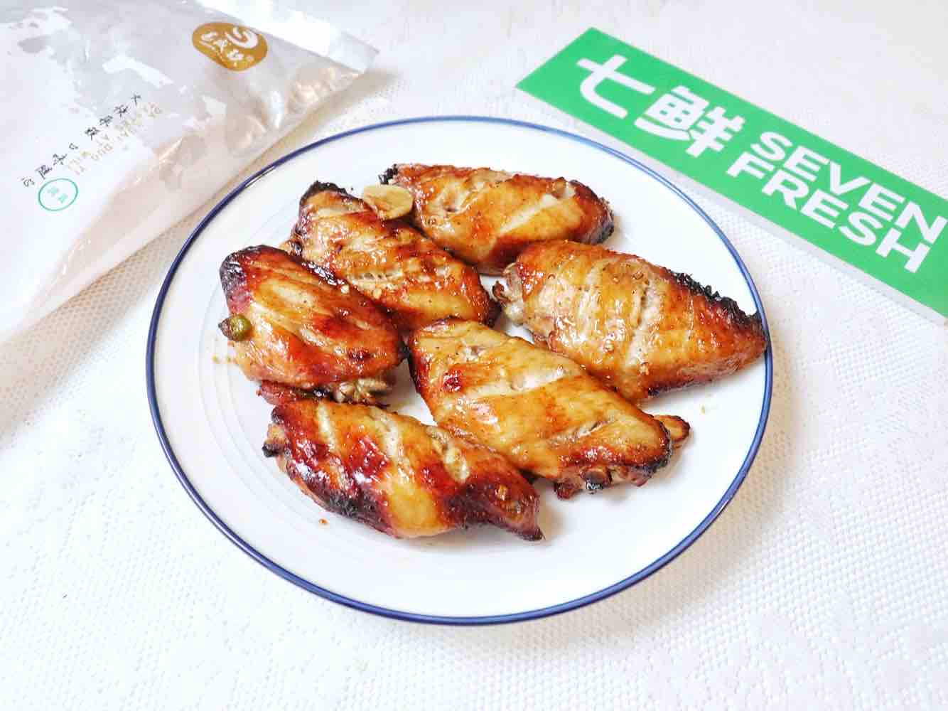 香烤雞翅中的做法-家常味烤菜譜