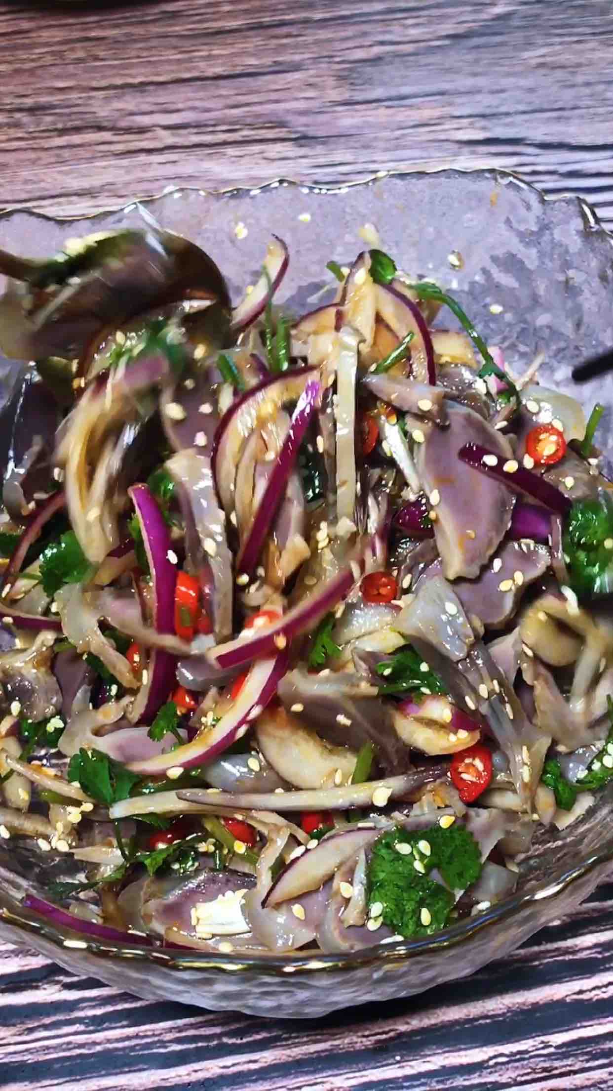 涼拌鴨件的做法-香辣味拌菜譜