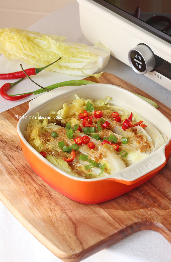 焗烤娃娃菜的做法-家常味烤菜譜