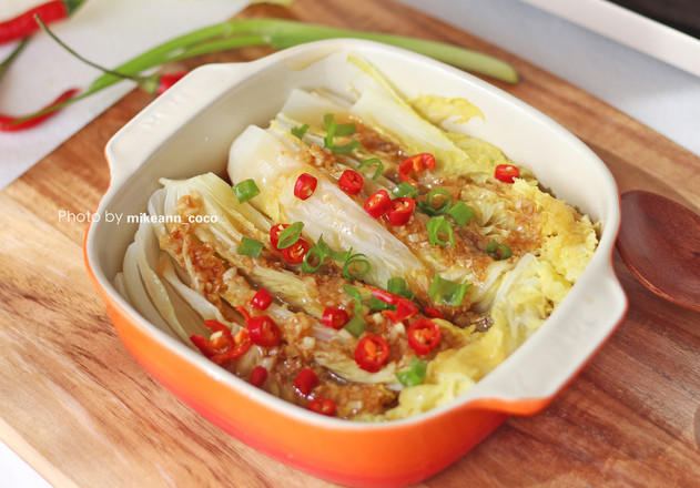 焗烤娃娃菜的做法-家常味烤菜譜