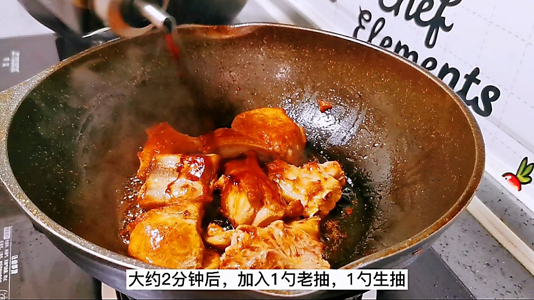 紅燒土豆排骨的做法-醬香味燒菜譜