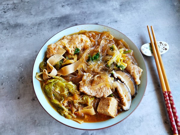 家庭版麻辣燙的做法-麻辣味煮菜譜