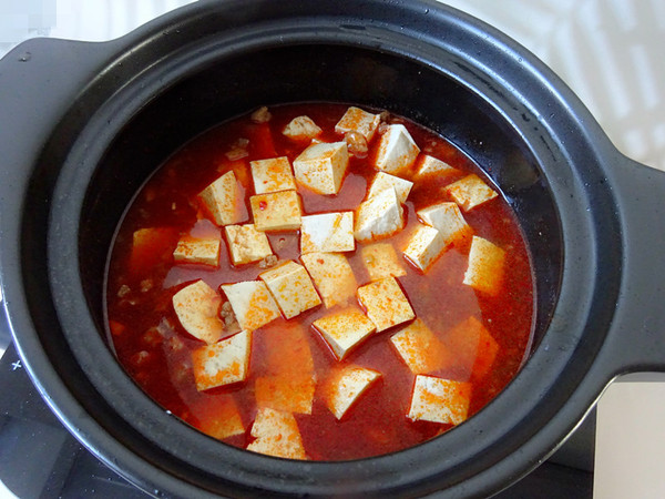 肉末豆腐的做法-香辣味燉菜譜