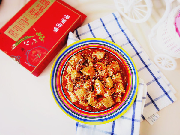 肉末豆腐的做法-香辣味燉菜譜