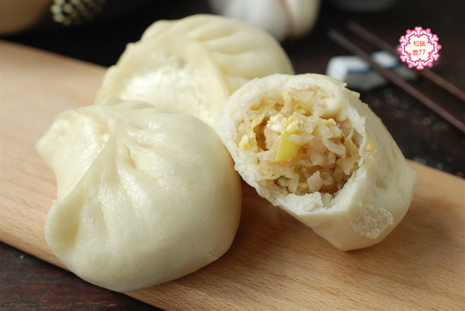 又軟又香的彎月素包子，好吃好看，吃起來沒夠的做法-家常味蒸菜譜
