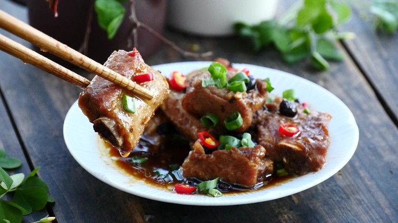 豉香蒸排骨的做法-咸鮮味蒸菜譜